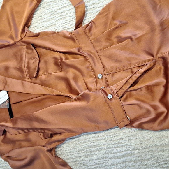 🆕️[S] DO+BE Rust color jumpsuit - Picture 6 of 16